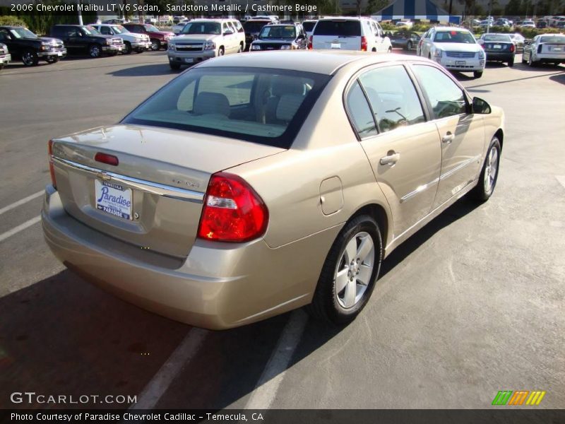 Sandstone Metallic / Cashmere Beige 2006 Chevrolet Malibu LT V6 Sedan
