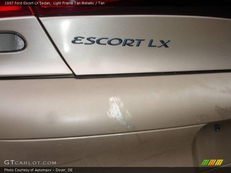 Light Prairie Tan Metallic / Tan 1997 Ford Escort LX Sedan