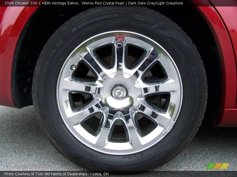 Inferno Red Crystal Pearl / Dark Slate Gray/Light Graystone 2006 Chrysler 300 C HEMI Heritage Editon