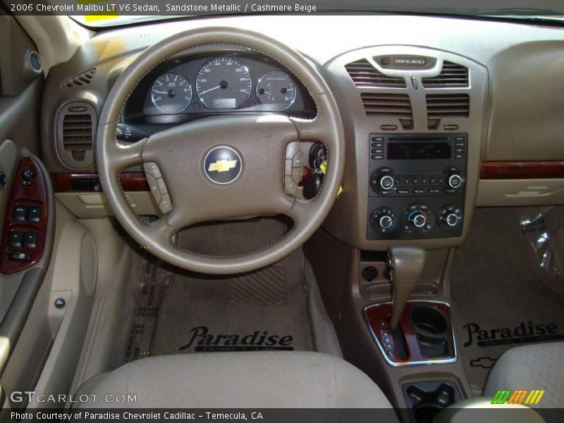 Sandstone Metallic / Cashmere Beige 2006 Chevrolet Malibu LT V6 Sedan