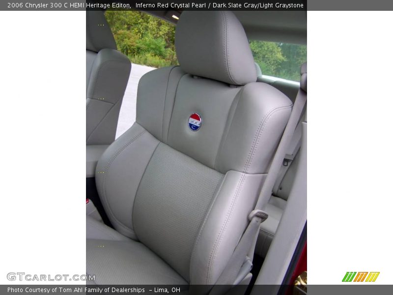 Inferno Red Crystal Pearl / Dark Slate Gray/Light Graystone 2006 Chrysler 300 C HEMI Heritage Editon