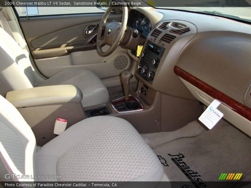 Sandstone Metallic / Cashmere Beige 2006 Chevrolet Malibu LT V6 Sedan