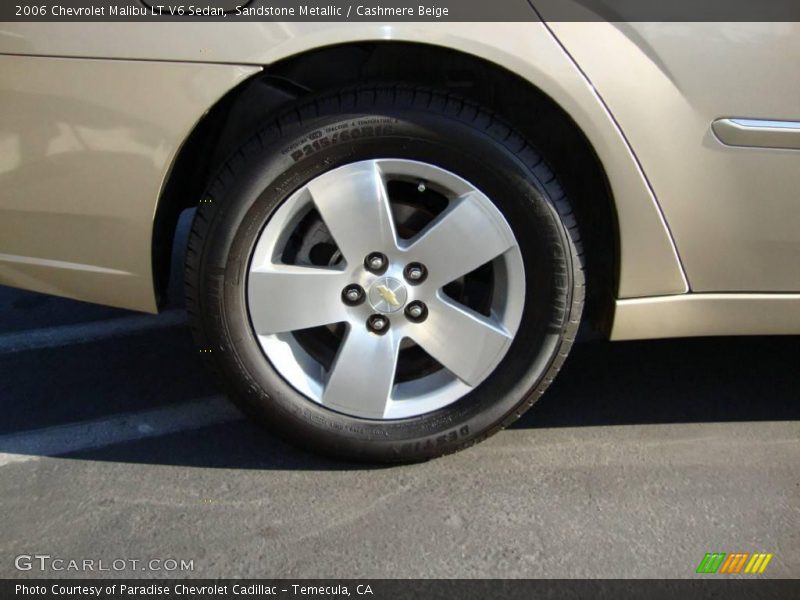 Sandstone Metallic / Cashmere Beige 2006 Chevrolet Malibu LT V6 Sedan