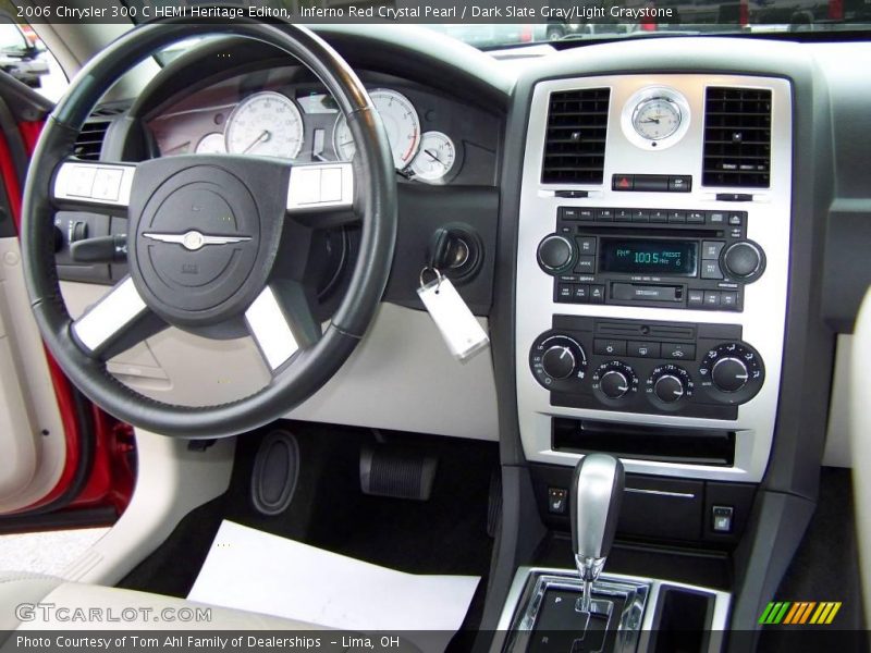 Inferno Red Crystal Pearl / Dark Slate Gray/Light Graystone 2006 Chrysler 300 C HEMI Heritage Editon