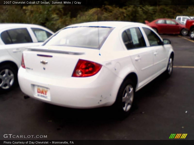 Summit White / Gray 2007 Chevrolet Cobalt LT Sedan