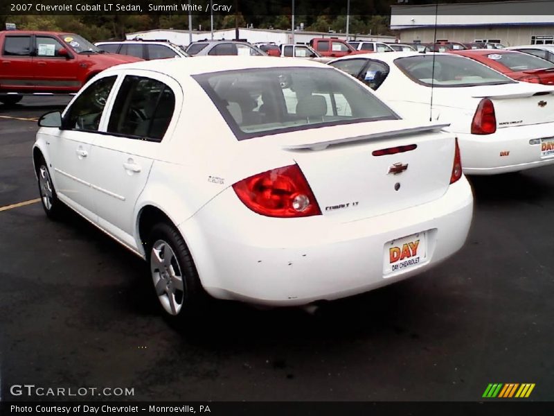 Summit White / Gray 2007 Chevrolet Cobalt LT Sedan