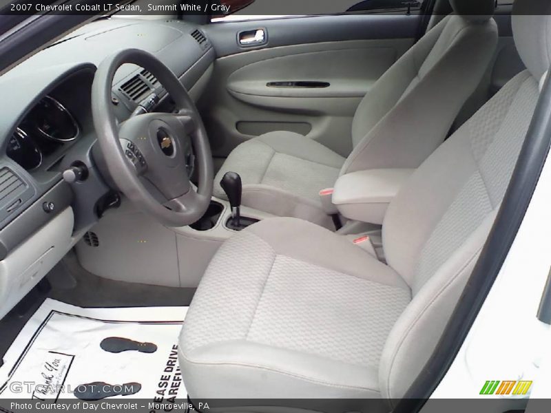 Summit White / Gray 2007 Chevrolet Cobalt LT Sedan