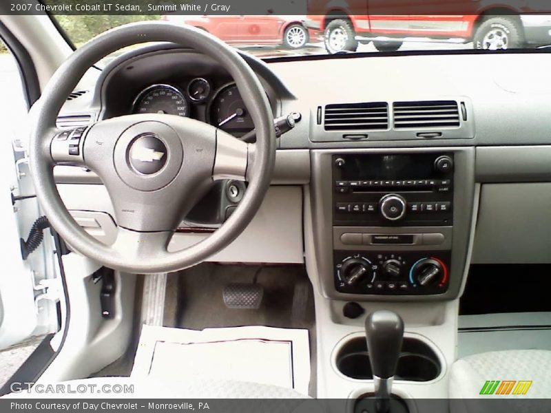 Summit White / Gray 2007 Chevrolet Cobalt LT Sedan