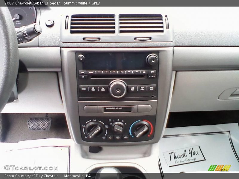 Summit White / Gray 2007 Chevrolet Cobalt LT Sedan