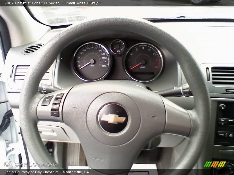 Summit White / Gray 2007 Chevrolet Cobalt LT Sedan