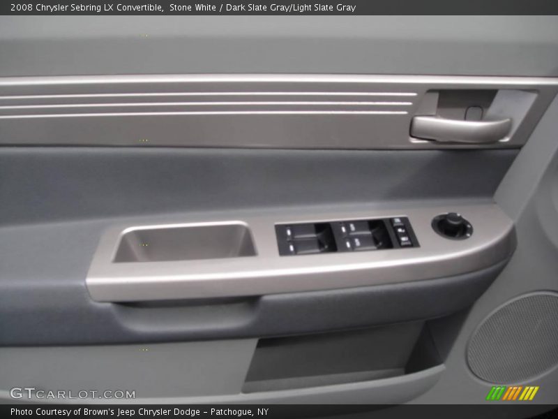 Stone White / Dark Slate Gray/Light Slate Gray 2008 Chrysler Sebring LX Convertible