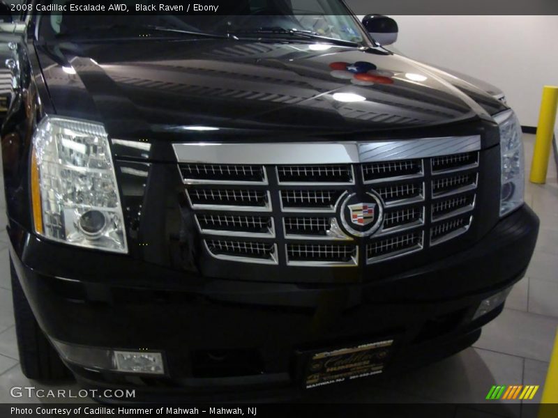 Black Raven / Ebony 2008 Cadillac Escalade AWD