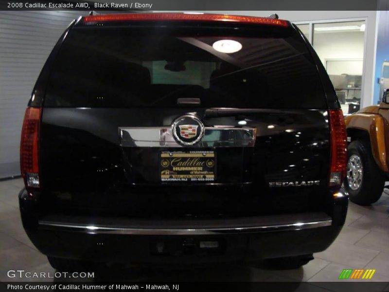 Black Raven / Ebony 2008 Cadillac Escalade AWD