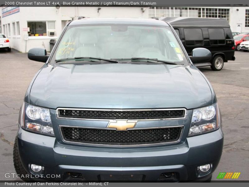 Blue Granite Metallic / Light Titanium/Dark Titanium 2008 Chevrolet Tahoe LT 4x4