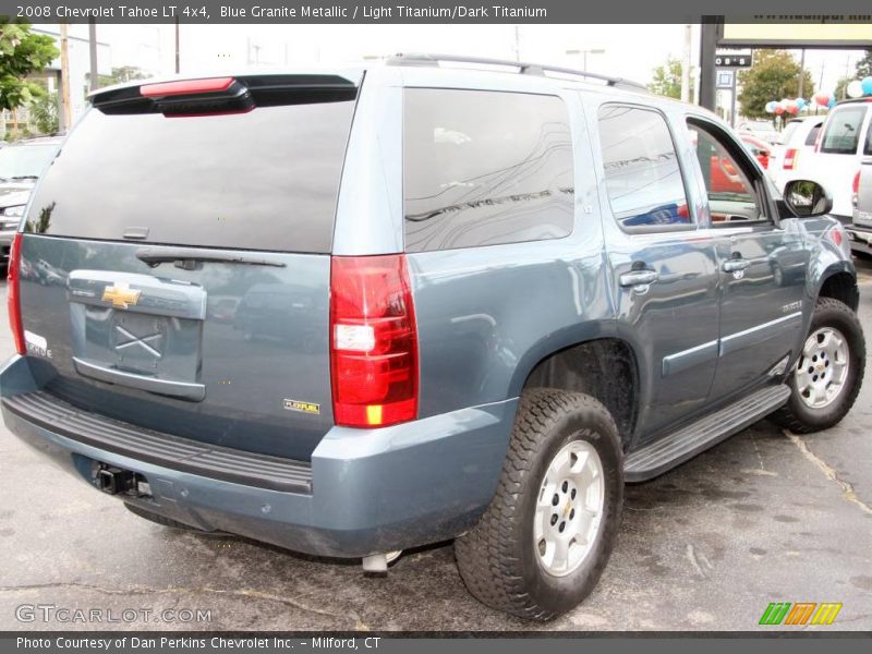 Blue Granite Metallic / Light Titanium/Dark Titanium 2008 Chevrolet Tahoe LT 4x4