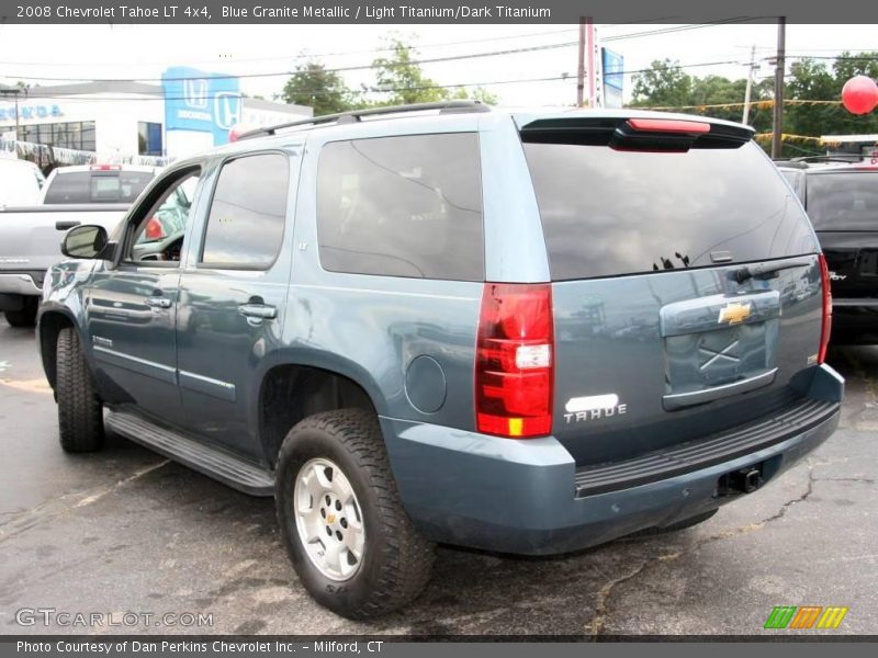 Blue Granite Metallic / Light Titanium/Dark Titanium 2008 Chevrolet Tahoe LT 4x4