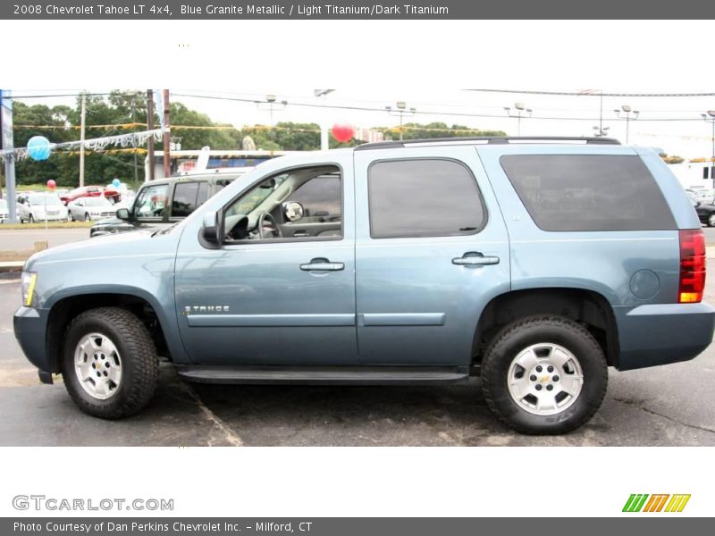 Blue Granite Metallic / Light Titanium/Dark Titanium 2008 Chevrolet Tahoe LT 4x4