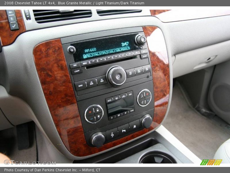 Blue Granite Metallic / Light Titanium/Dark Titanium 2008 Chevrolet Tahoe LT 4x4
