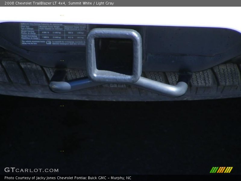 Summit White / Light Gray 2008 Chevrolet TrailBlazer LT 4x4