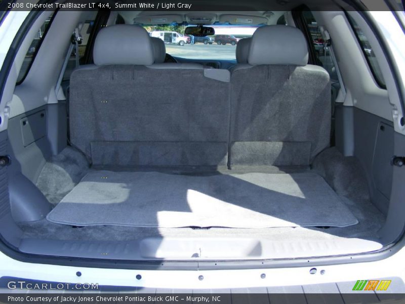 Summit White / Light Gray 2008 Chevrolet TrailBlazer LT 4x4