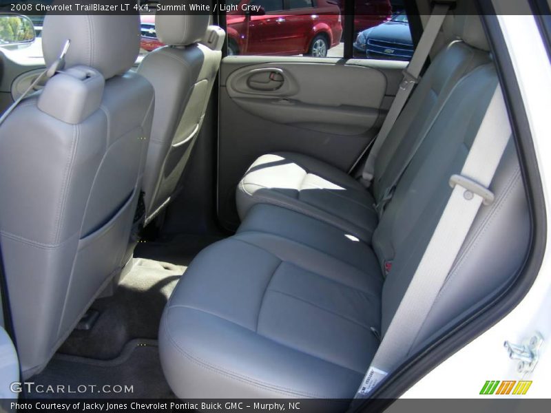 Summit White / Light Gray 2008 Chevrolet TrailBlazer LT 4x4