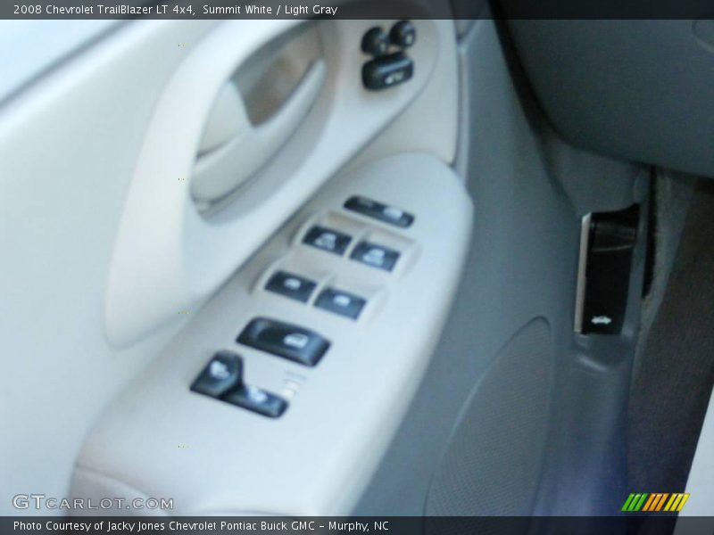 Summit White / Light Gray 2008 Chevrolet TrailBlazer LT 4x4