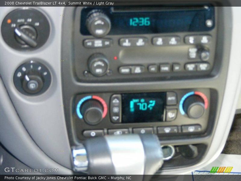 Summit White / Light Gray 2008 Chevrolet TrailBlazer LT 4x4