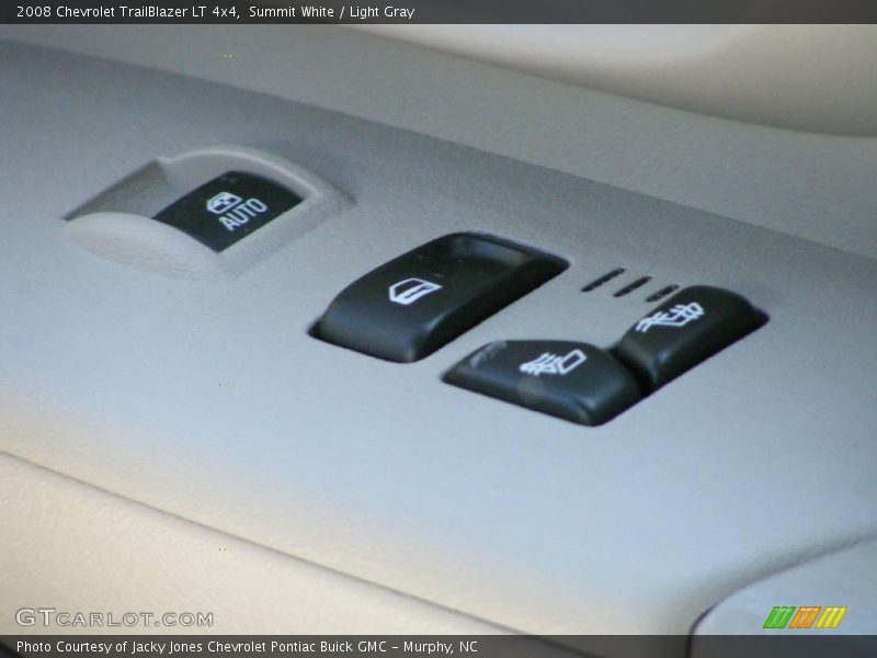 Summit White / Light Gray 2008 Chevrolet TrailBlazer LT 4x4