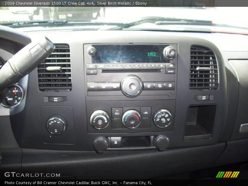 Silver Birch Metallic / Ebony 2009 Chevrolet Silverado 1500 LT Crew Cab 4x4