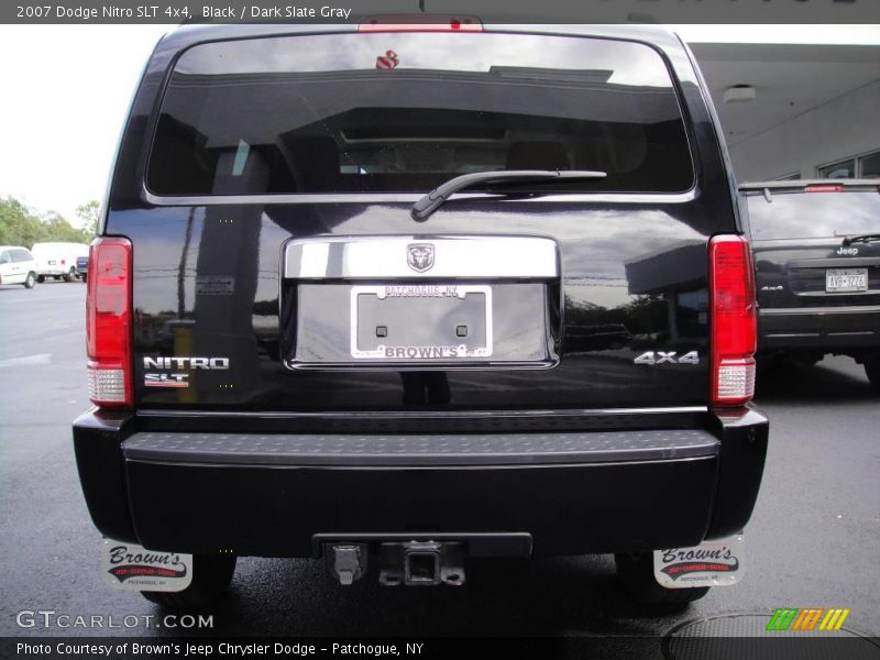 Black / Dark Slate Gray 2007 Dodge Nitro SLT 4x4