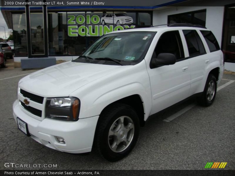 Summit White / Ebony 2009 Chevrolet TrailBlazer LT 4x4