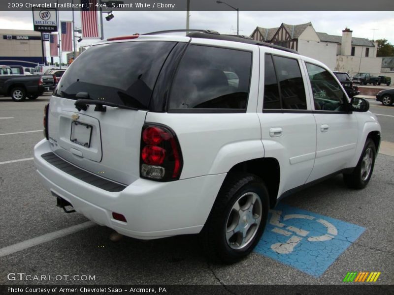 Summit White / Ebony 2009 Chevrolet TrailBlazer LT 4x4