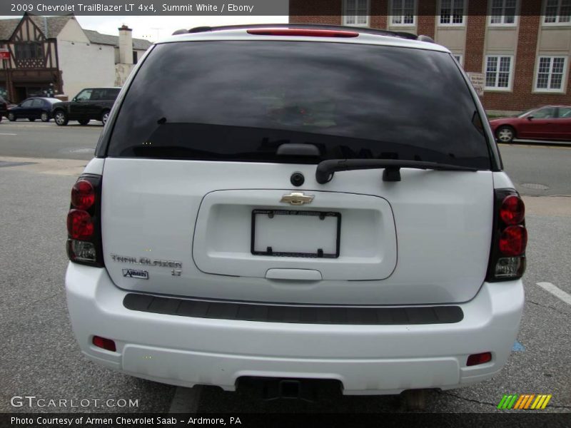 Summit White / Ebony 2009 Chevrolet TrailBlazer LT 4x4