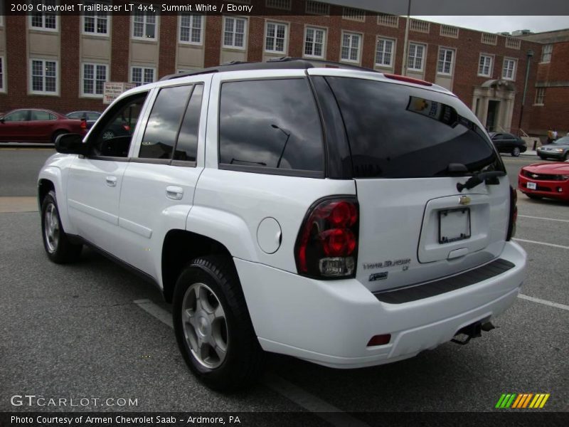 Summit White / Ebony 2009 Chevrolet TrailBlazer LT 4x4