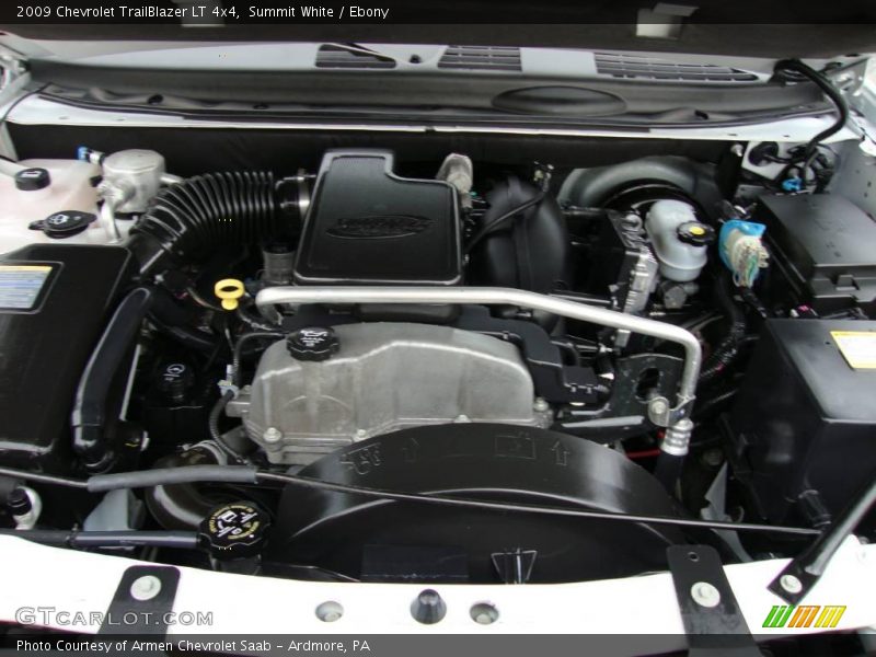 Summit White / Ebony 2009 Chevrolet TrailBlazer LT 4x4