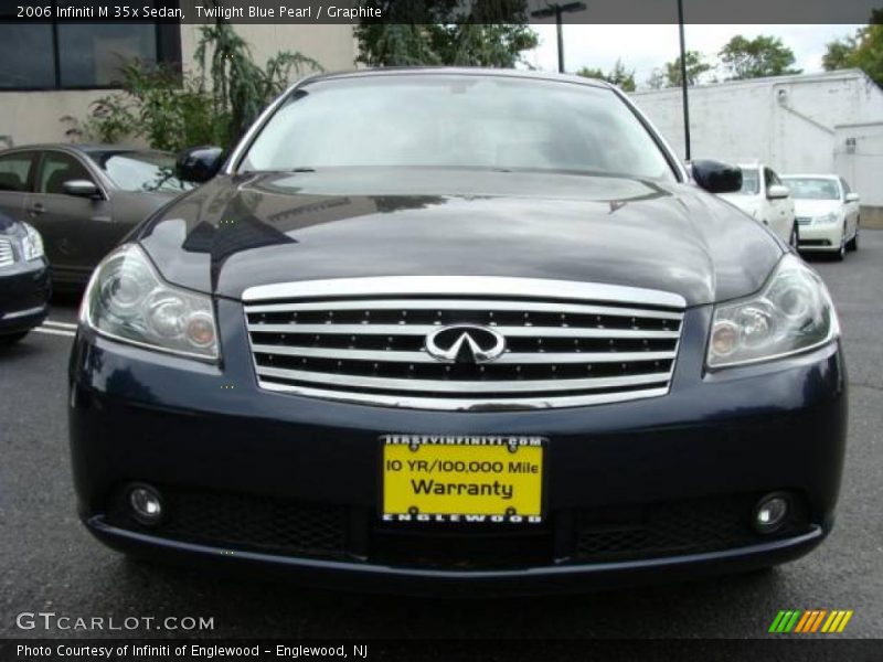 Twilight Blue Pearl / Graphite 2006 Infiniti M 35x Sedan