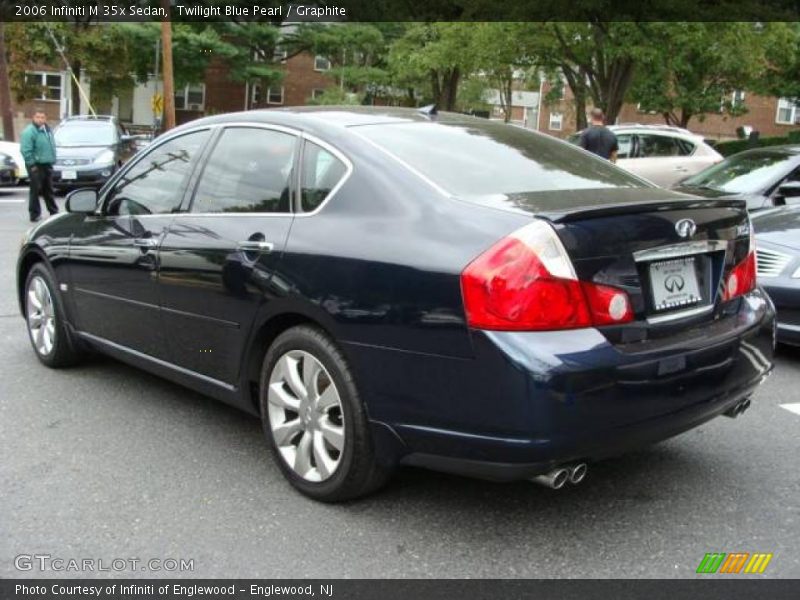 Twilight Blue Pearl / Graphite 2006 Infiniti M 35x Sedan