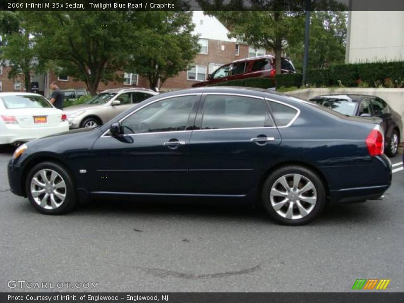Twilight Blue Pearl / Graphite 2006 Infiniti M 35x Sedan