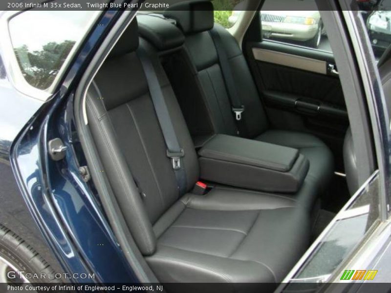 Twilight Blue Pearl / Graphite 2006 Infiniti M 35x Sedan
