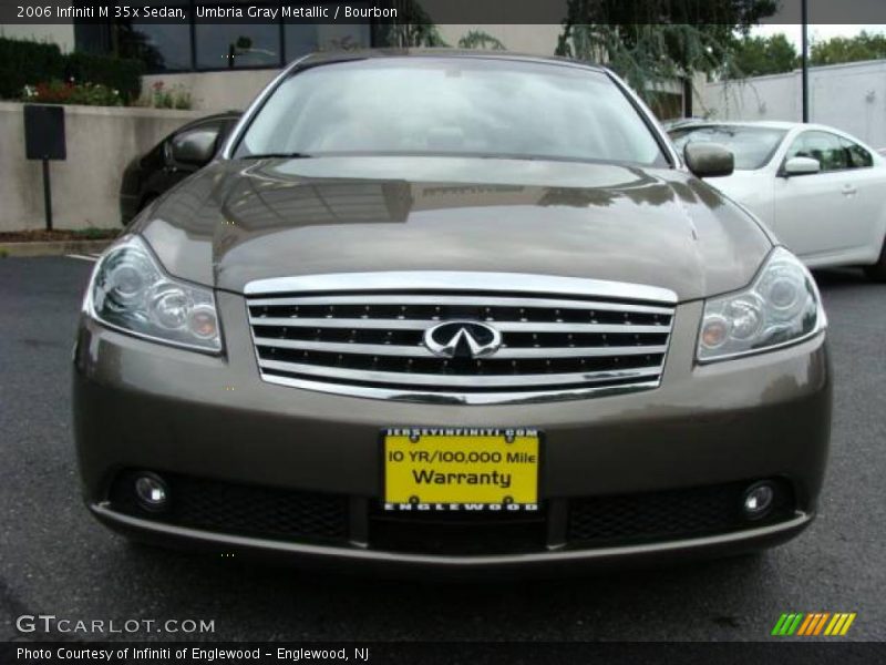 Umbria Gray Metallic / Bourbon 2006 Infiniti M 35x Sedan