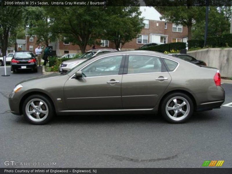 Umbria Gray Metallic / Bourbon 2006 Infiniti M 35x Sedan