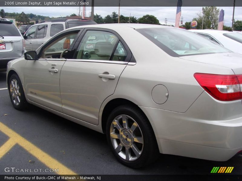 Light Sage Metallic / Sand 2006 Lincoln Zephyr