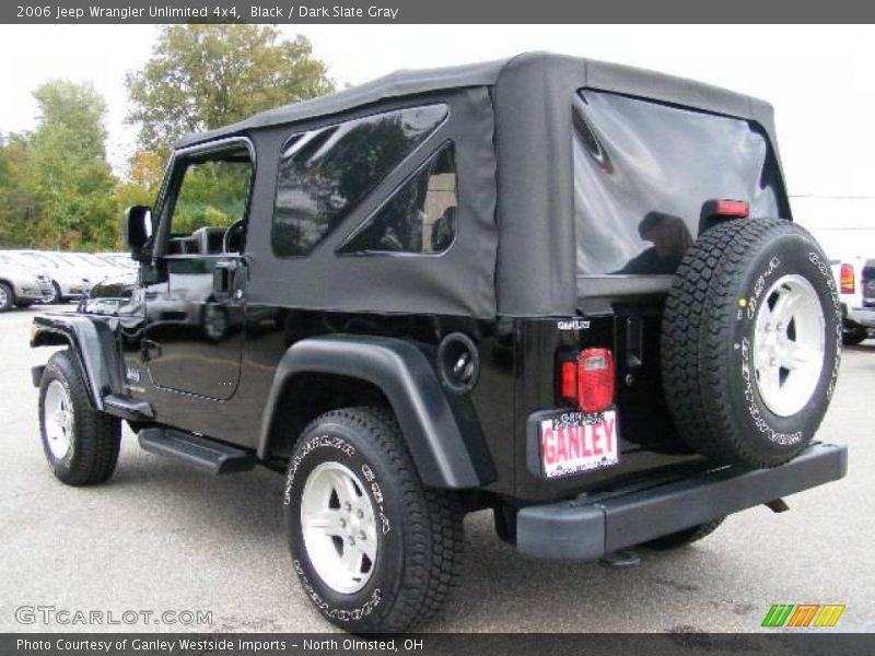 Black / Dark Slate Gray 2006 Jeep Wrangler Unlimited 4x4