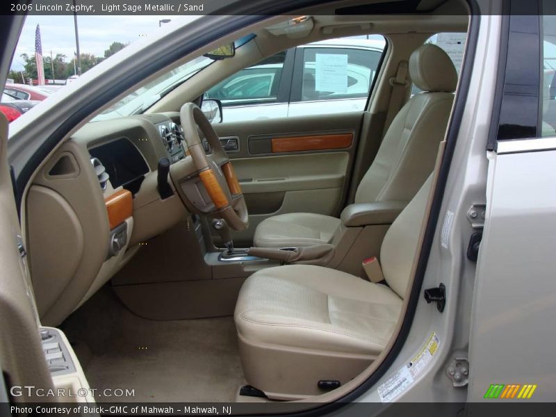 Light Sage Metallic / Sand 2006 Lincoln Zephyr