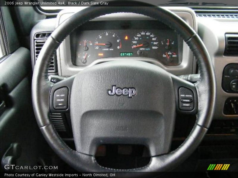 Black / Dark Slate Gray 2006 Jeep Wrangler Unlimited 4x4