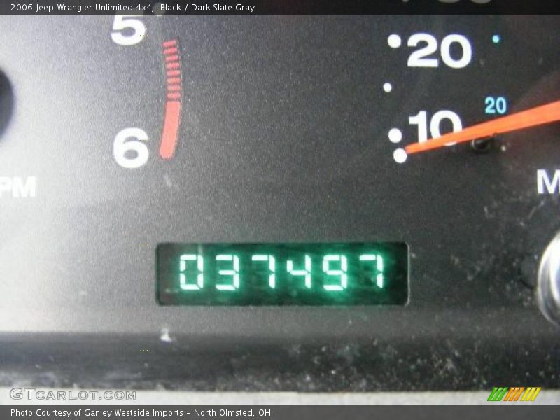 Black / Dark Slate Gray 2006 Jeep Wrangler Unlimited 4x4