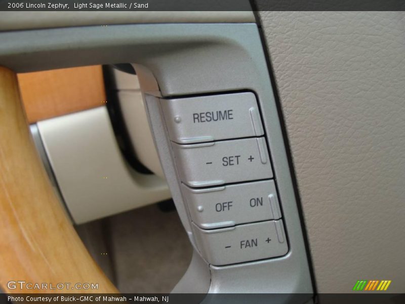 Light Sage Metallic / Sand 2006 Lincoln Zephyr
