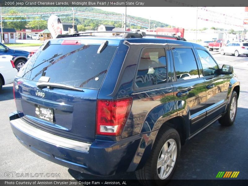 Midnight Blue Pearl / Medium Slate Gray 2006 Jeep Grand Cherokee Laredo