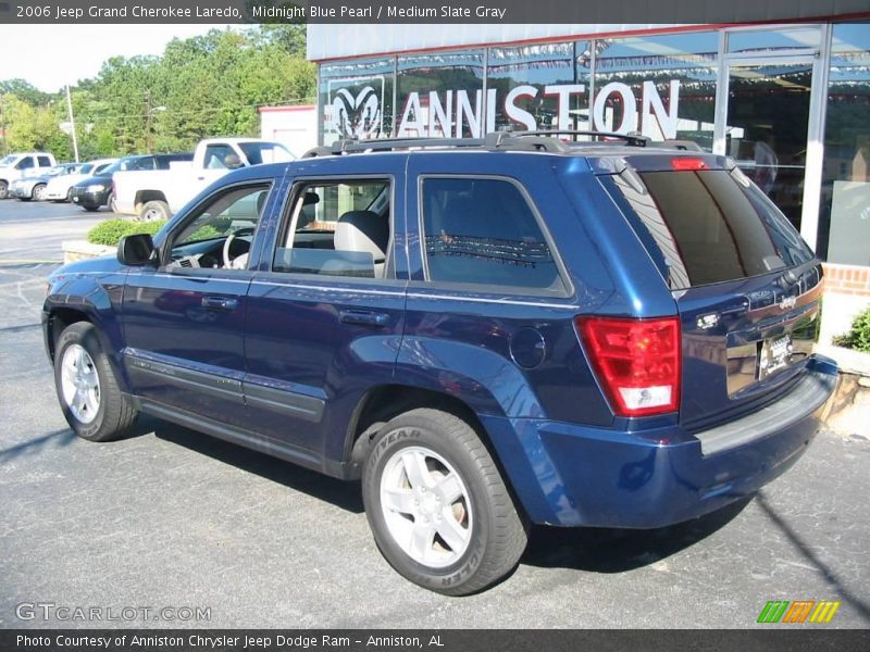 Midnight Blue Pearl / Medium Slate Gray 2006 Jeep Grand Cherokee Laredo