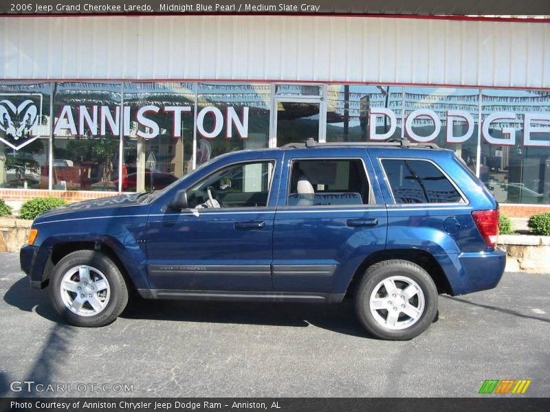 Midnight Blue Pearl / Medium Slate Gray 2006 Jeep Grand Cherokee Laredo